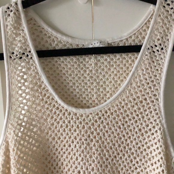 Soft Joie Crocheted Tank Top/Size Small - Picture 2 of 6